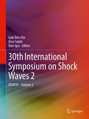cover image of 30th International Symposium on Shock Waves 2